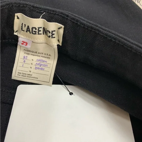 L'AGENCE, Mid-Rise Skinny Leg Jeans, S - Picture 7 of 8